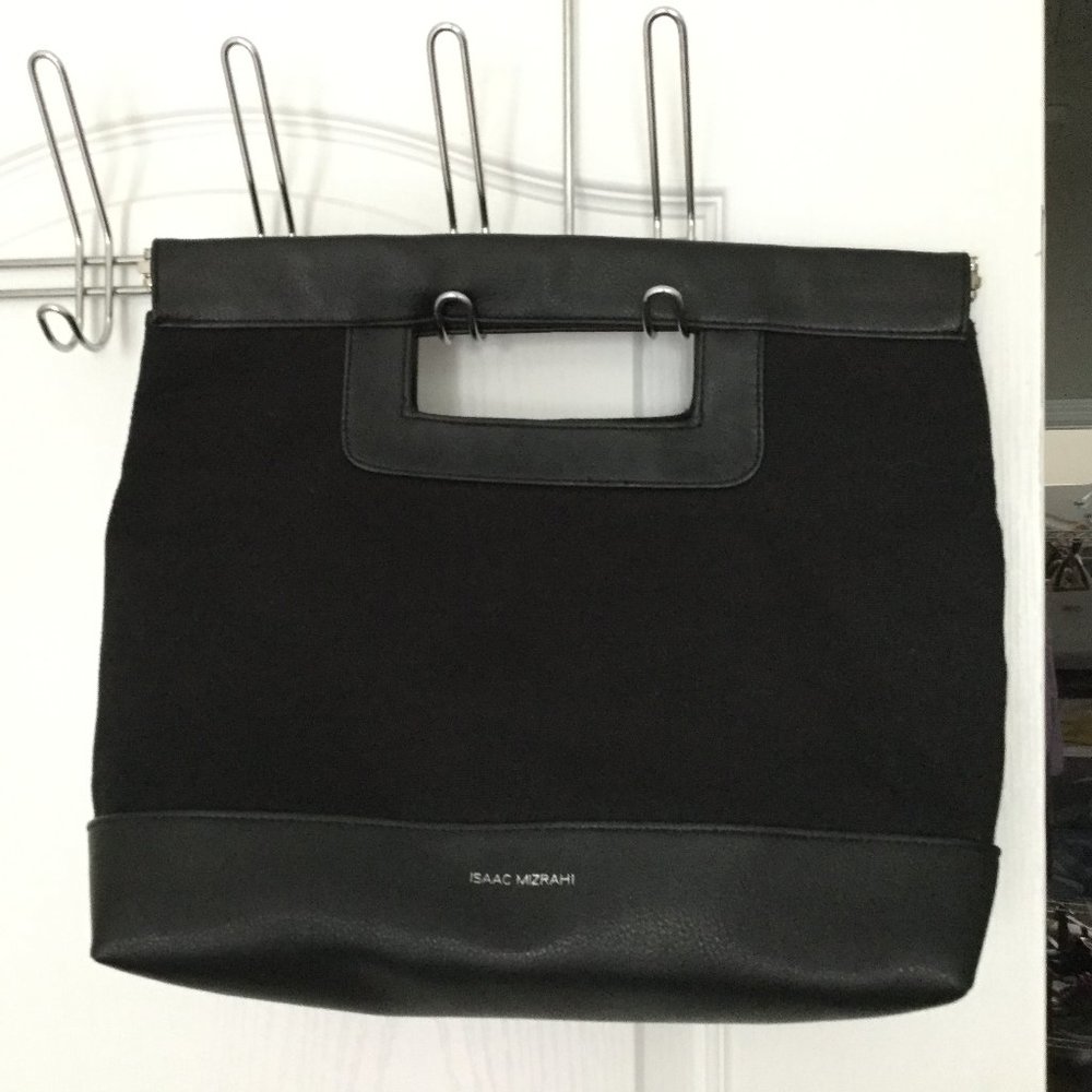 Vintage Issac Mizrahi fold over clutch